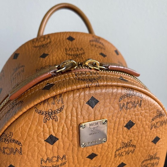 MCM Backpack - Color: Gognac - w/Dust Bag main image 4